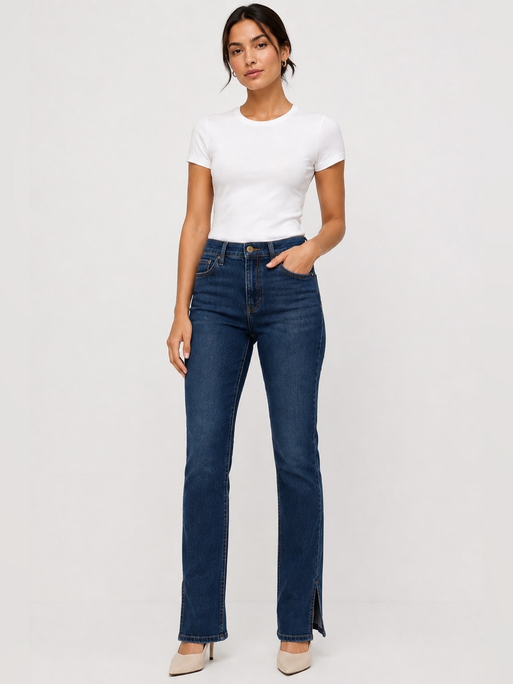 Banana Republic High Rise Slim Straight Ankle Jeans 2/26